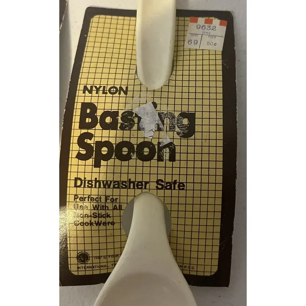 Vintage Nylon Slotted Spoon and Basring SpoonSpoon 2